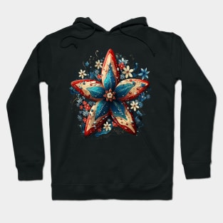 Patriotic Starfish Hoodie